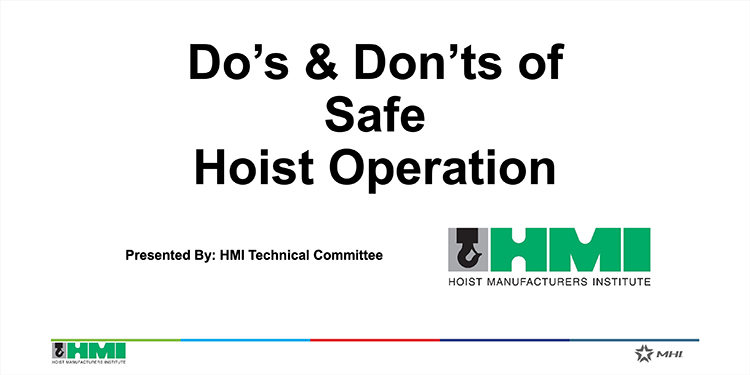 Hoist Safety Best Practices